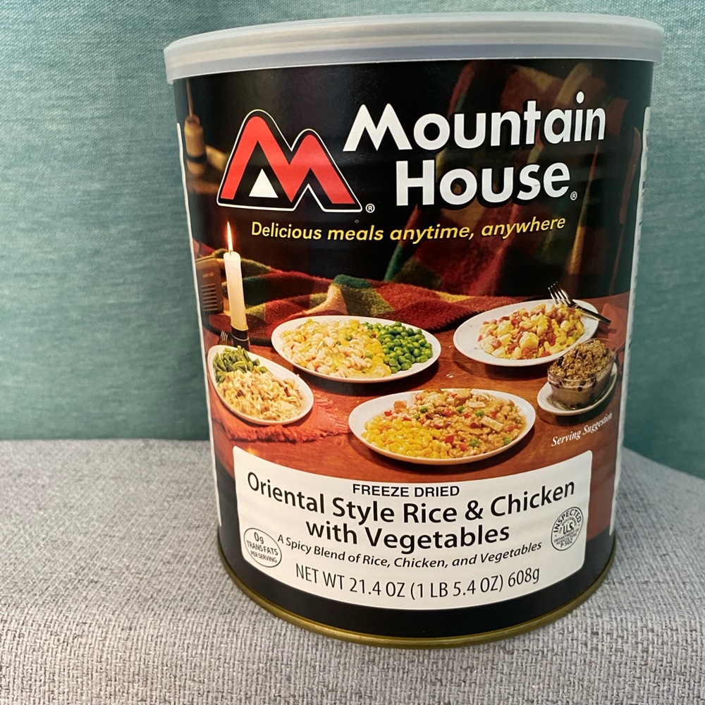 Freeze Dried Rice & Chicken with Vegetables